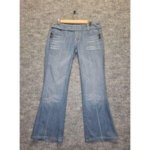 Citizens Of Humanity Jeans 30 Sailor Flare Low Rise Wide Leg Light Wash Y2k USA